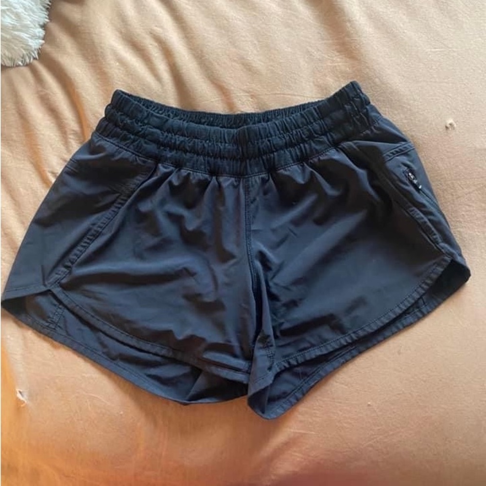 Lululemon High Waisted tracker shorts
